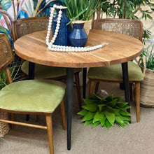 Load image into Gallery viewer, Warm Wood Round Dining Table
