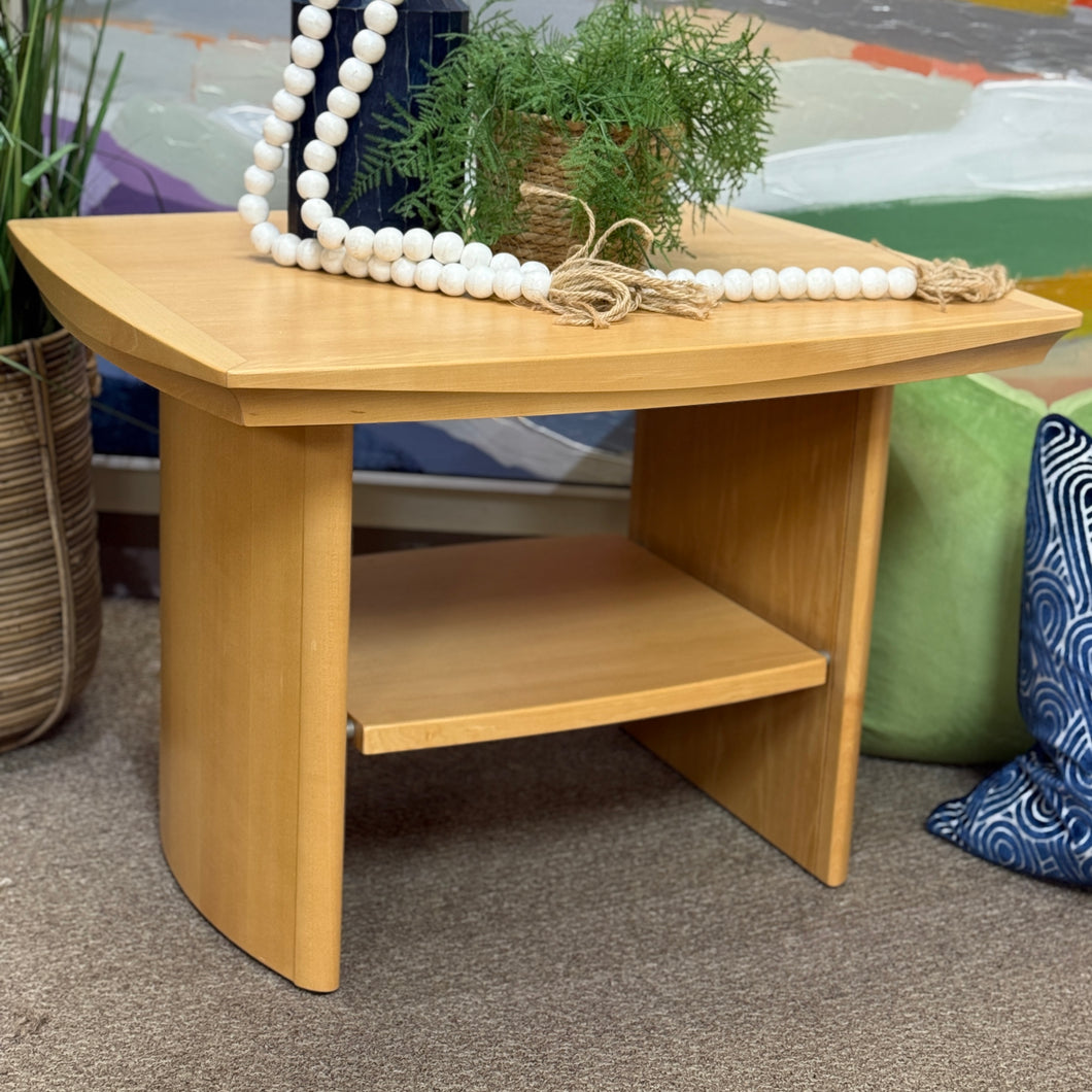 Wood Side Table