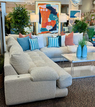 Load image into Gallery viewer, 3PC Taupe Tweed Sectional
