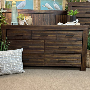7DRW Rustic Wood Dresser