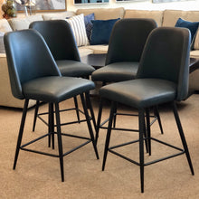 Load image into Gallery viewer, Dark Navy Counter Stool
