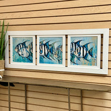 Load image into Gallery viewer, 3 Panel Fish Giclee
