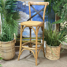 Load image into Gallery viewer, Set/2 Bentwood Bar Stools

