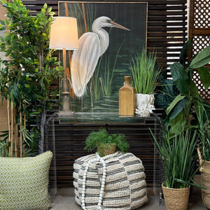 Acrylic Waterfall Console