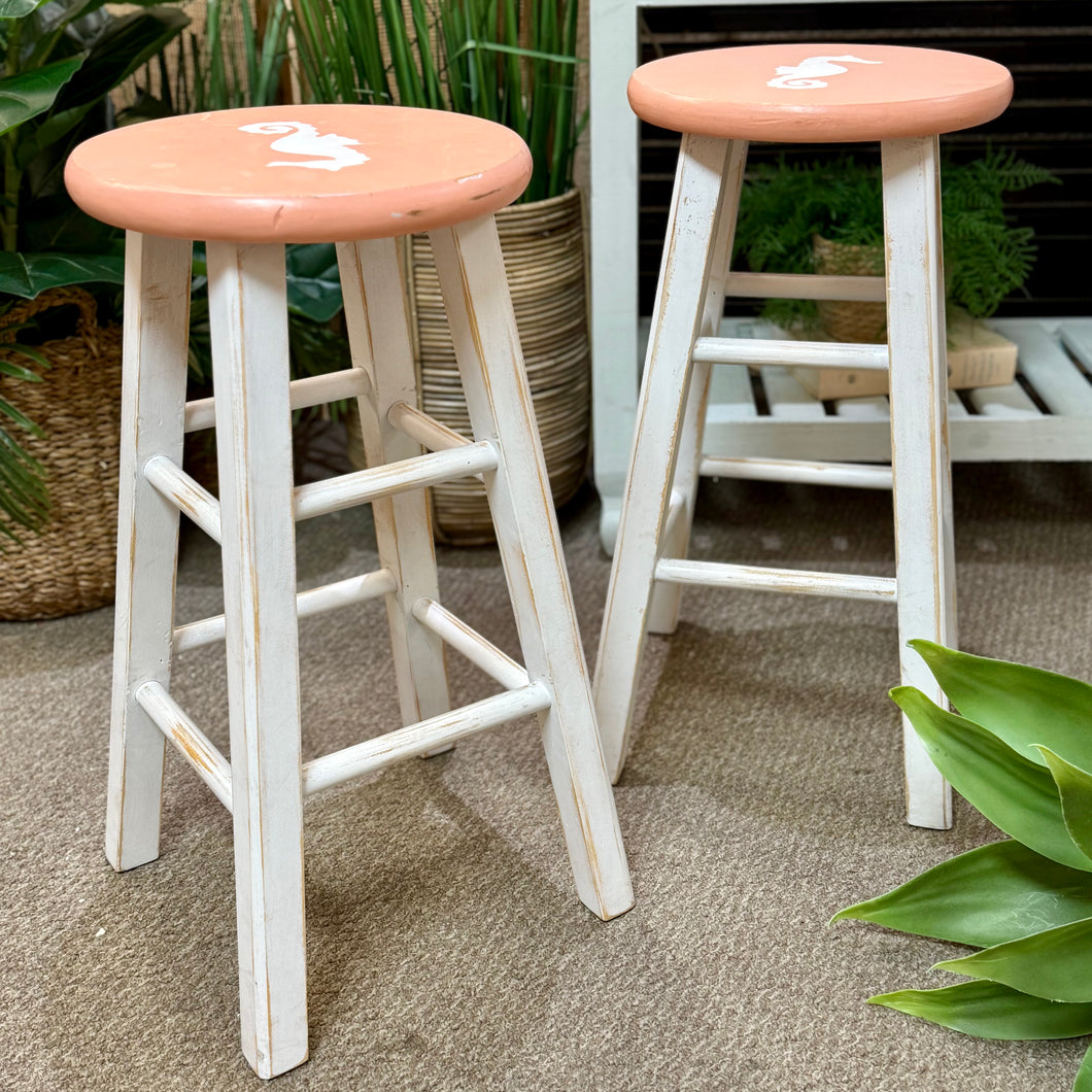 S/2 Seahorse Stools