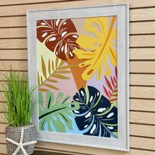 Load image into Gallery viewer, Vibrant Tropical Leaves I
