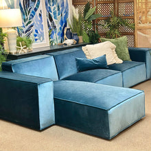 Load image into Gallery viewer, Rove Concepts Velvet Sectional
