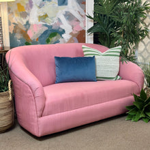 Load image into Gallery viewer, Textured Pink Loveseat
