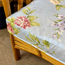 Load image into Gallery viewer, Floral/Rattan Accent Chair
