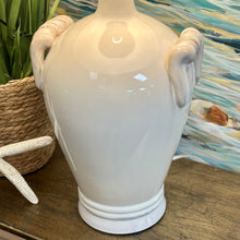 Load image into Gallery viewer, White Ceramic Jar Lamp
