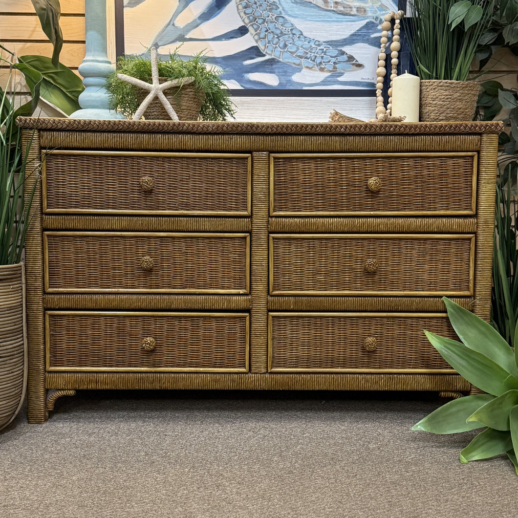 Henry Link Wicker Dresser