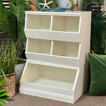 Load image into Gallery viewer, White Cubby Storage

