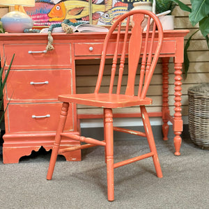 Salmon Desk W/Chair