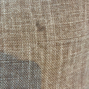 PB Light Rust Linen & Down Pillow
