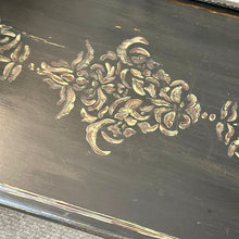 Load image into Gallery viewer, Painted Black Console
