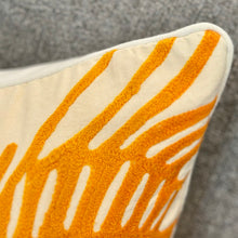 Load image into Gallery viewer, Orange Fish Down Pillow
