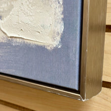 Load image into Gallery viewer, Blue/White Plaster Abstract Art
