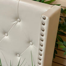 Load image into Gallery viewer, King Ivory Tufted Headboard
