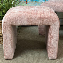 Load image into Gallery viewer, Blush Upholstered Bench
