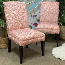 Load image into Gallery viewer, Pink Sea Life Dining Chair
