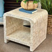 Load image into Gallery viewer, Capiz Waterfall Side Table
