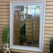 Load image into Gallery viewer, Brushed White Framed Mirror
