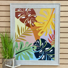 Load image into Gallery viewer, Vibrant Tropical Leaves I
