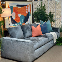 Load image into Gallery viewer, Slate Grey Chenille Sofa
