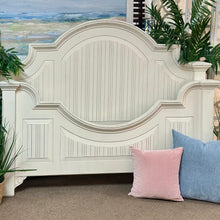 Load image into Gallery viewer, Antiqued White QUEEN Bed
