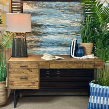 Load image into Gallery viewer, Reclaimed Wood &amp; Metal Desk
