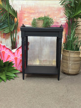 Load image into Gallery viewer, Black Tray Side Table
