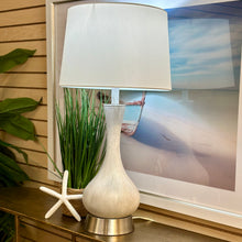 Load image into Gallery viewer, White Washed Resin Lamp
