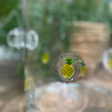 Load image into Gallery viewer, Anthropologie Pineapple Glass Ice Bucket
