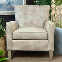Load image into Gallery viewer, Ethan Allen 'Collin' Leather Chair
