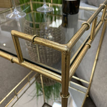 Load image into Gallery viewer, Gold Mirrored Bar Cart
