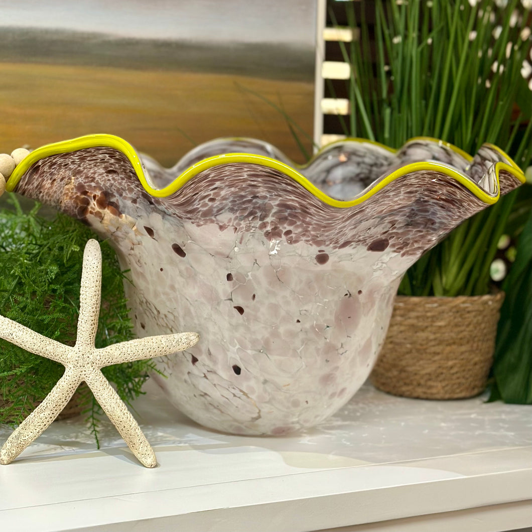LG Blown Glass Bowl