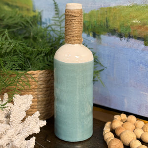 SM Rope Aqua Vase