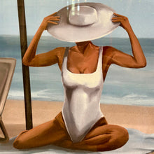 Load image into Gallery viewer, Lady Umbrella Art
