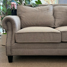 Load image into Gallery viewer, 2PC Grey Sectional w/ Nailheads
