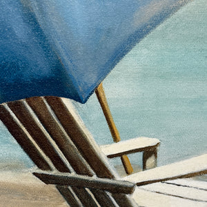 Beach Chair I Giclee Art