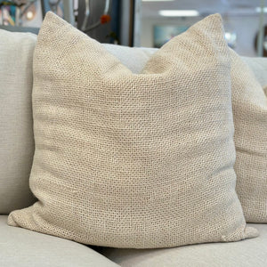 PB Ivory Crochet Pillow