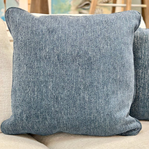 Navy Chenille Pillow