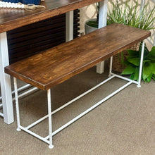 Load image into Gallery viewer, 2PC Reclaimed Wood/White Dining Set
