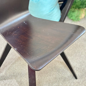 MCM Style Mocha Dining Chair