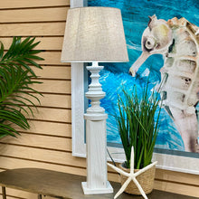Load image into Gallery viewer, White Post Lamp
