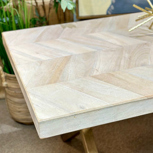 Herringbone Dining Table