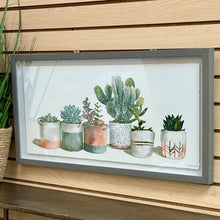 Load image into Gallery viewer, Succulents In Pots Art
