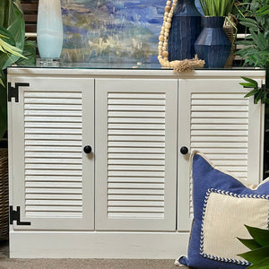 Ethan Allen Shutter Cabinet Desk