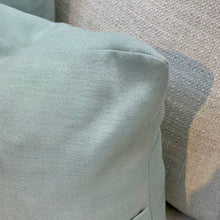 Load image into Gallery viewer, Aqua Button Down Pillow
