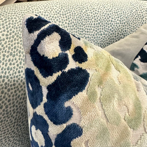 Animal Print Down Pillow